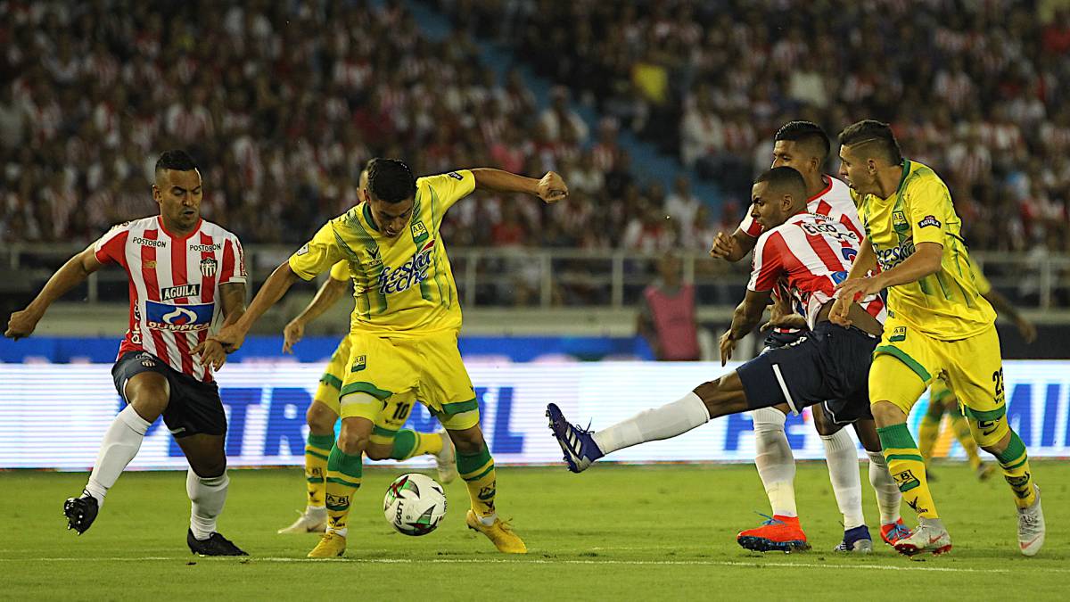 Atlético Junior recibió al Atlético Bucaramanga en el desarrollo de la novena jornada de la Liga Águila I - 2019 en el estadio Metropolitano