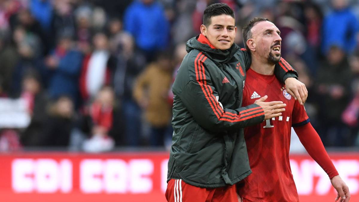 James Rodríguez quedó en el XI ideal de Kicker por la fecha 25 de la Bundesliga
