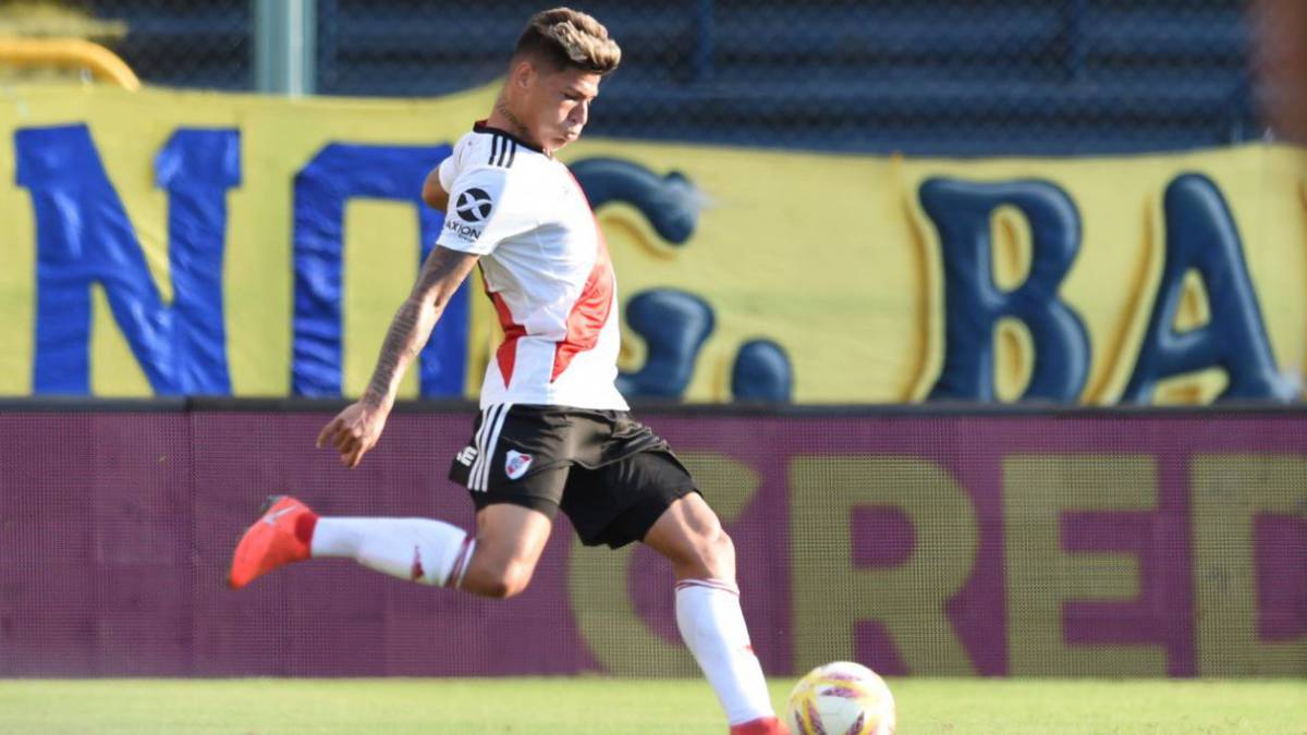 Jorge Carrascal aún no juega en River Plate por decisión de Marcelo Gallardo