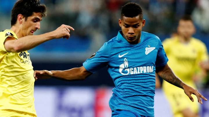Wilmar Barrios será titular en el Zenit frente al Villarreal en La Europa League