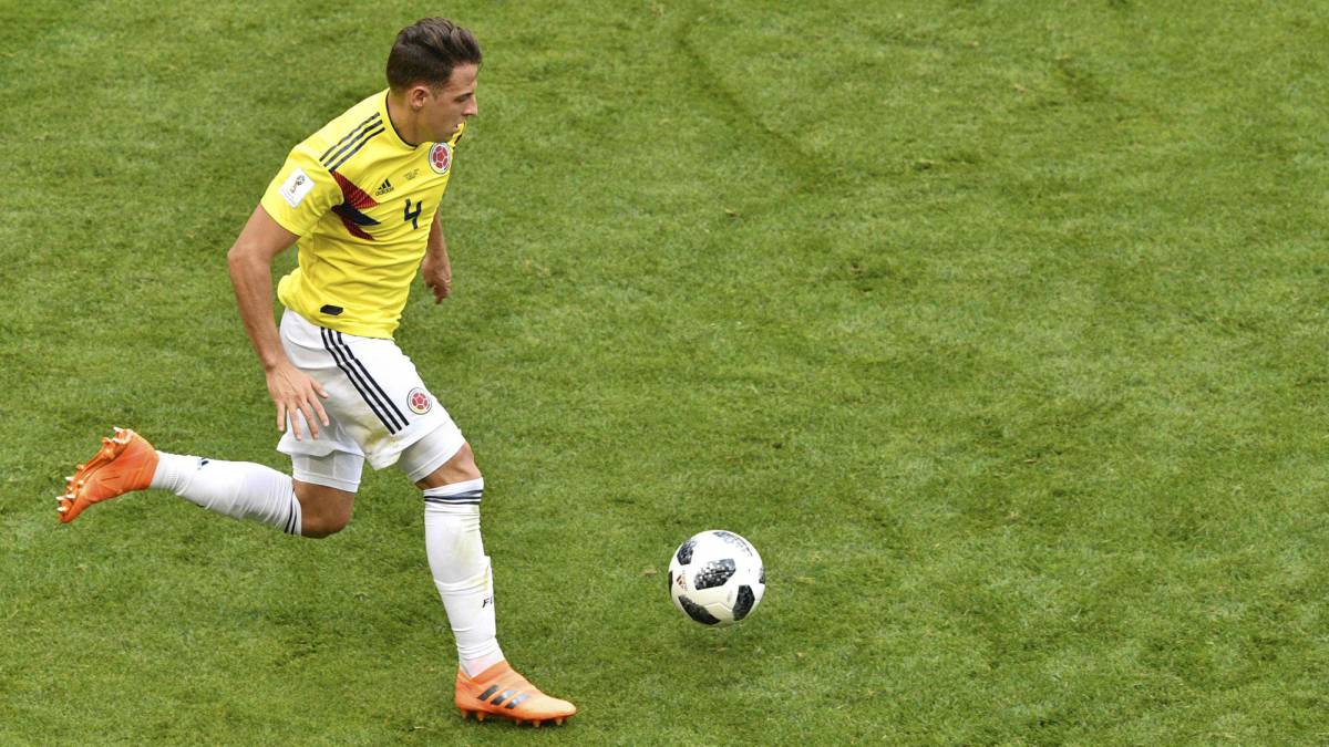 Atlético de MAdrid informó la lesión de Santiago Arias, quien se perdería los partidos de la Selección Colombia