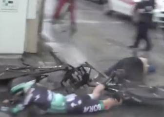 Letal choque en la Tirreno-Adríatico en plena contrarreloj