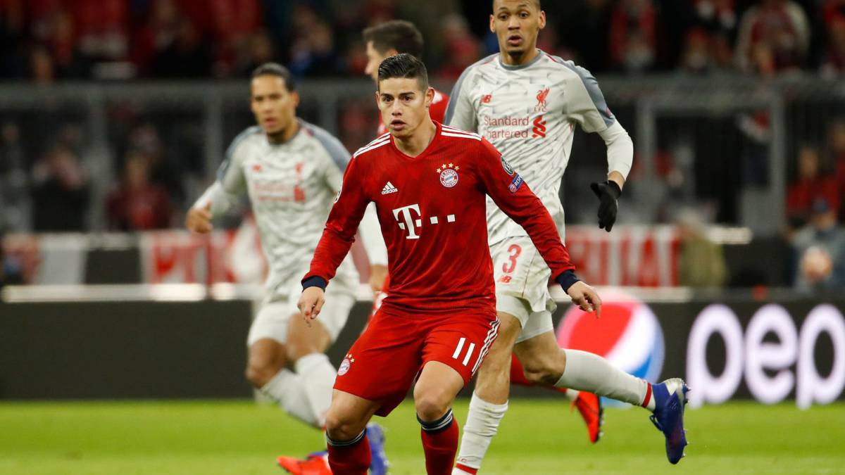James Rodríguez queda fuera de Champions en octavos, algo que no pasaba desde la Champions 2012/2013