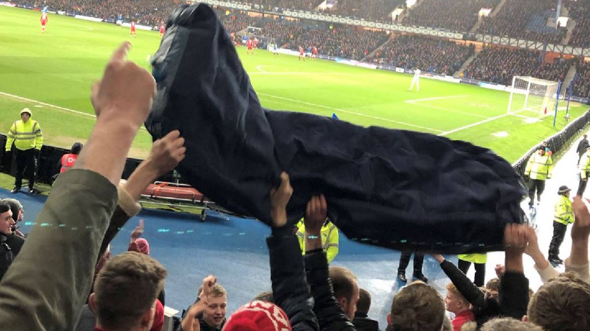 Colchón para Alfredo Morelos en el Rangers vs Aberdeen