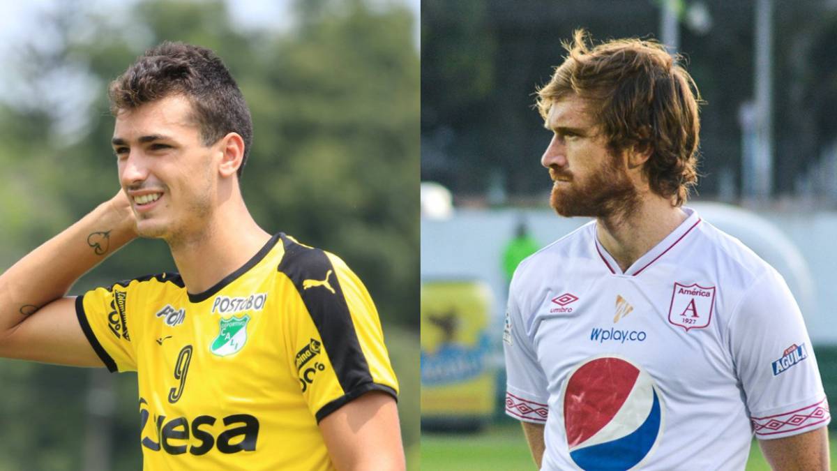 Dinenno y Aristeguieta, goleadores del Cali y América.