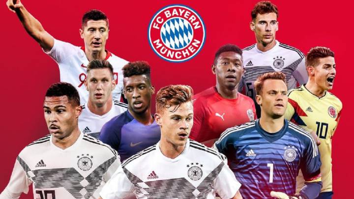 Jugadores del Bayern Múnich
