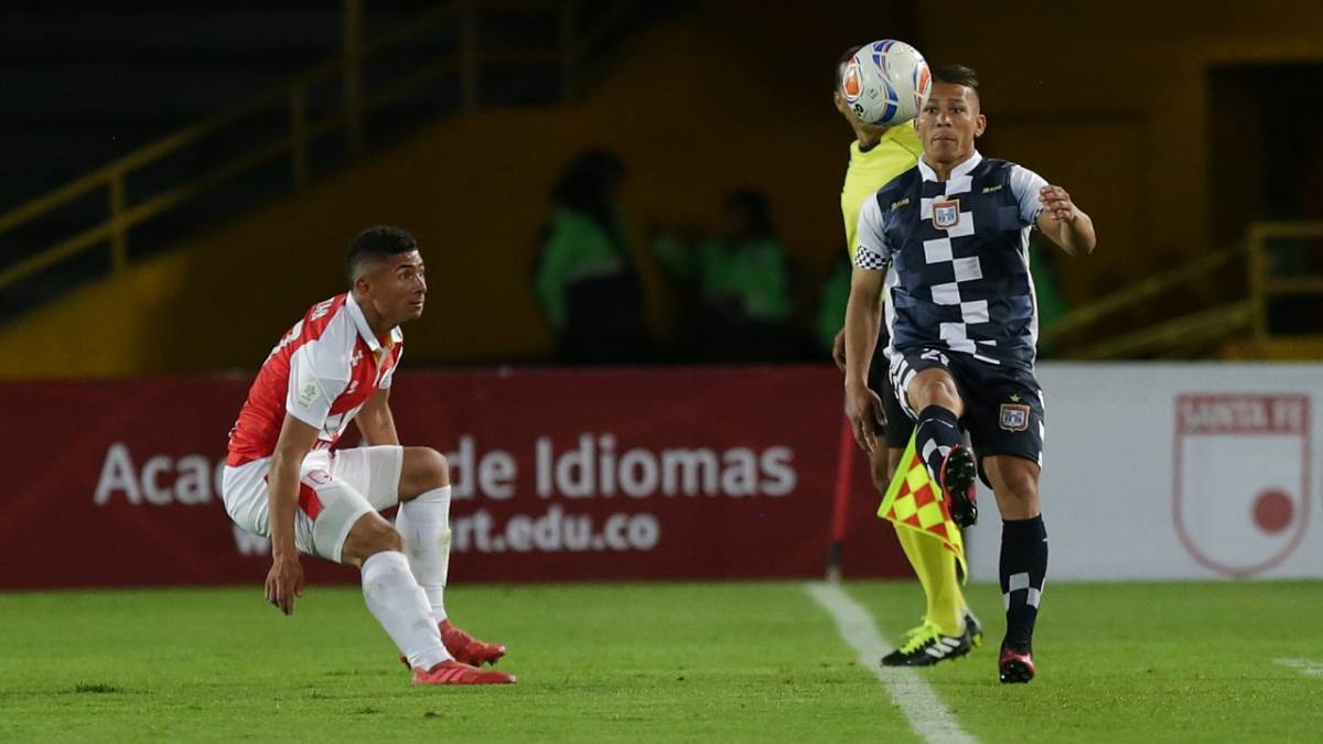 Boyacá Chicó igualó ante Santa Fe en la jornada 3 de la Copa Águila.