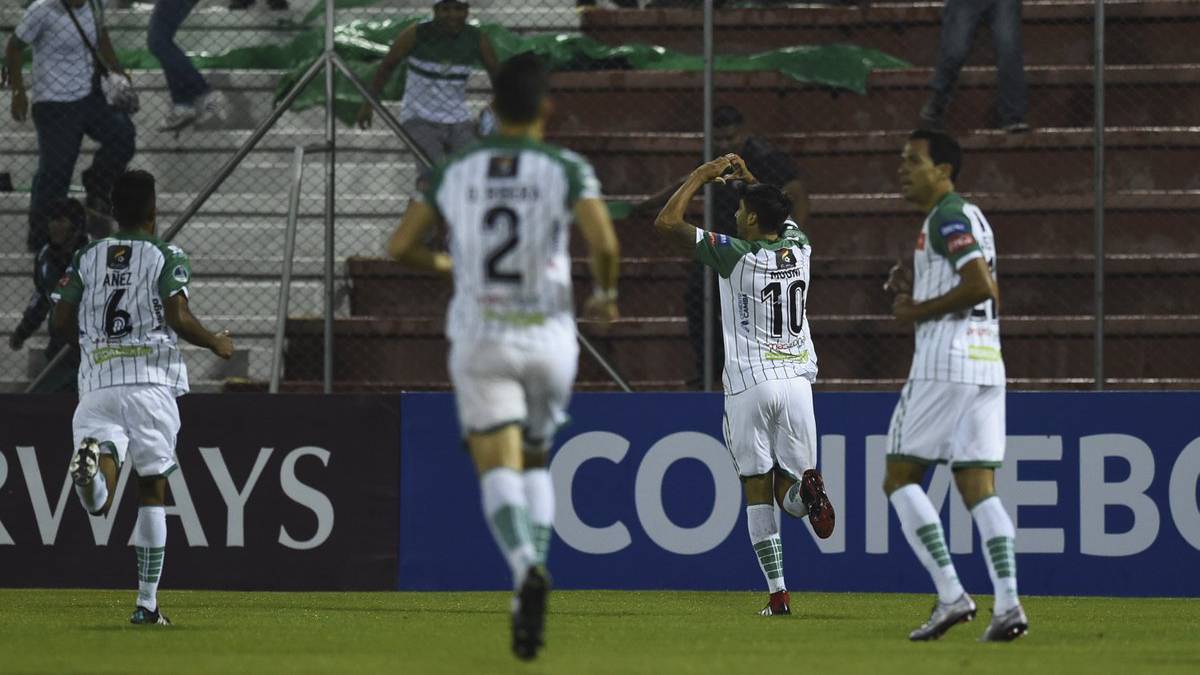 Rionegro Águilas recibió a Oriente Petrolero en el estadio Alberto Grisales por la fase 1 de la Copa Sudamericana.