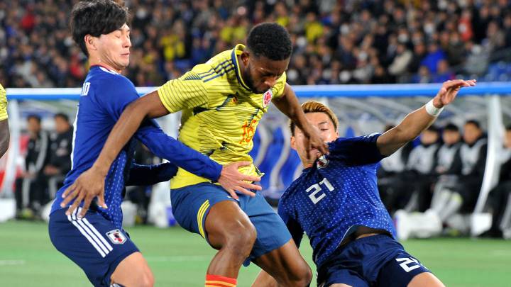 La Selección Colombia de Fútbol de Mayores se enfrentó a Japón en amistoso internacional.