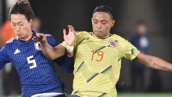 Luis Fernando Muriel ante Japón