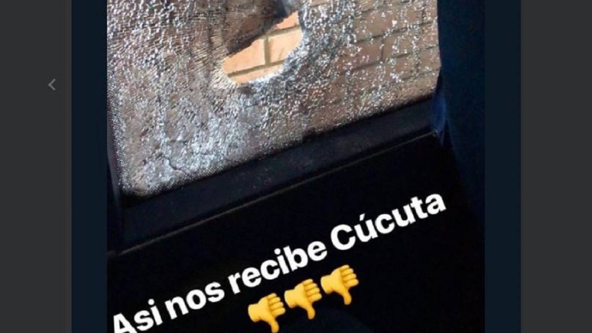 El bus de Atlético Nacional fue atacado en la ciudad de Cúcuta antes del compromiso entre los dos equipos en la undécima jornada de la Liga Águila
