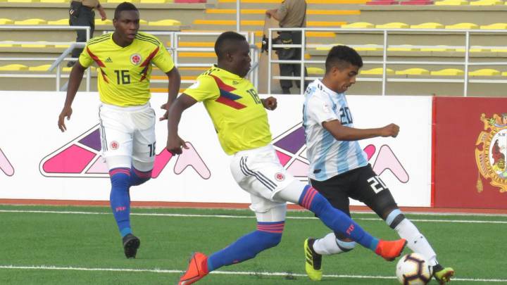 En vivo online Argentina - Colombia, por la jornada 2 del Sudamericano Sub 17, que se jugará en el estadio San Marcos a partir de las 5:10 p.m., el domingo 24 de marzo de 2019.