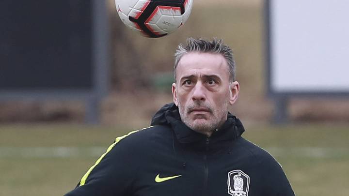 Paulo bento, técnico de la Selección de Corea que enfrentará a Colombia en el estadio Mundialista de Seúl habló en rueda de prensa antes del partido