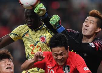 En imágenes, la derrota de la Selección Colombia en Seúl
