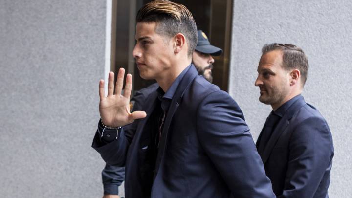 James Rodríguez en el Bayern