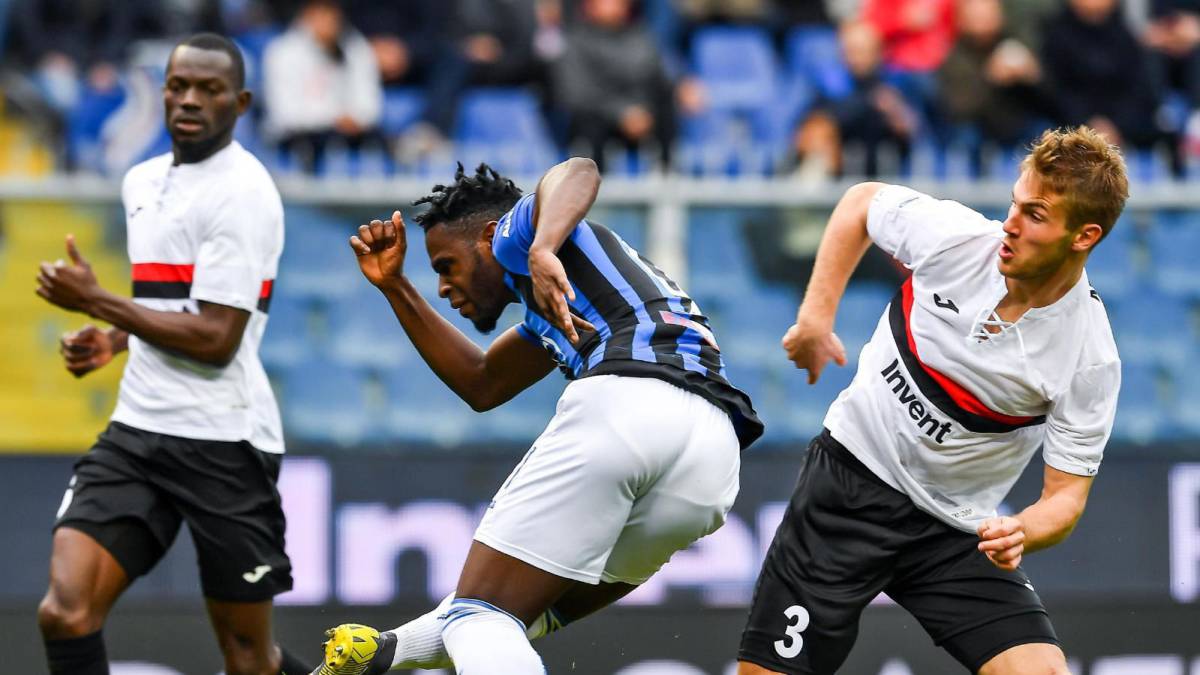 Atalanta pediría 45 millones de euros por el colombiano Duván Zapata.