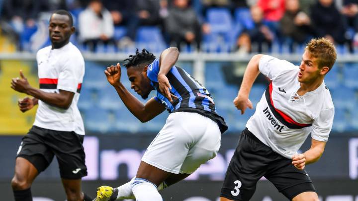 Atalanta pediría 45 millones de euros por el colombiano Duván Zapata.