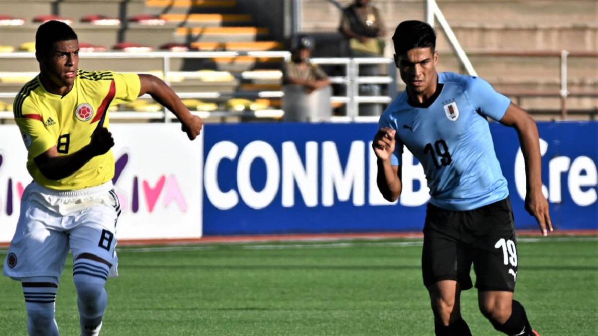 Colombia y Uruguay se enfrentan en la tercera jornada del Sudamericano Sub 17.