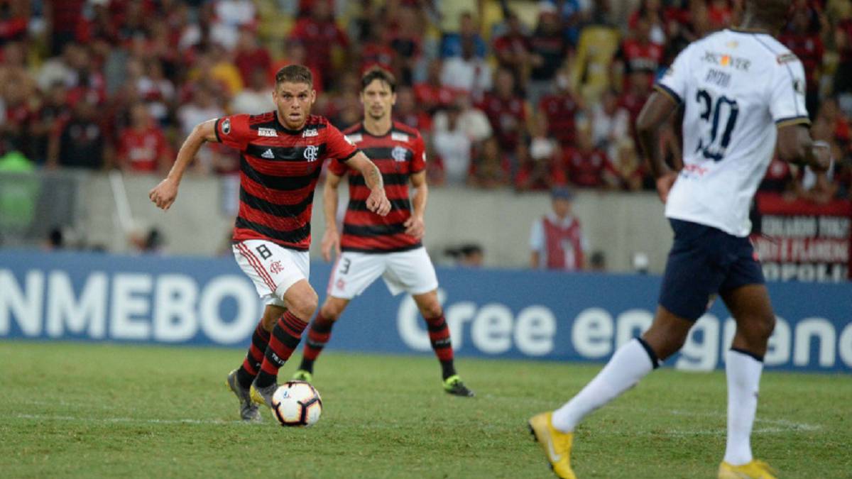 Gustavo Cuéllar, el tercer jugador de Flamengo con más camisetas vendidas.