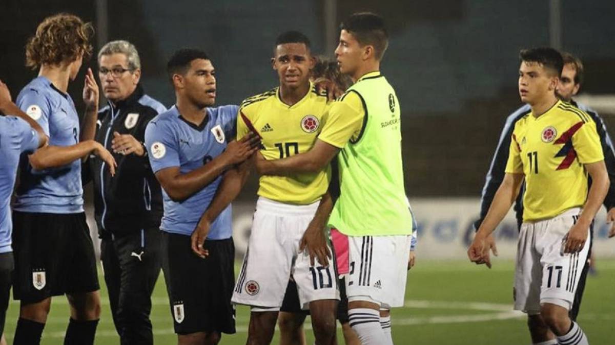 Selección Colombia Sub 17 perdió sus dos primeros partido en el Sudamericano Sub 17 de Perú