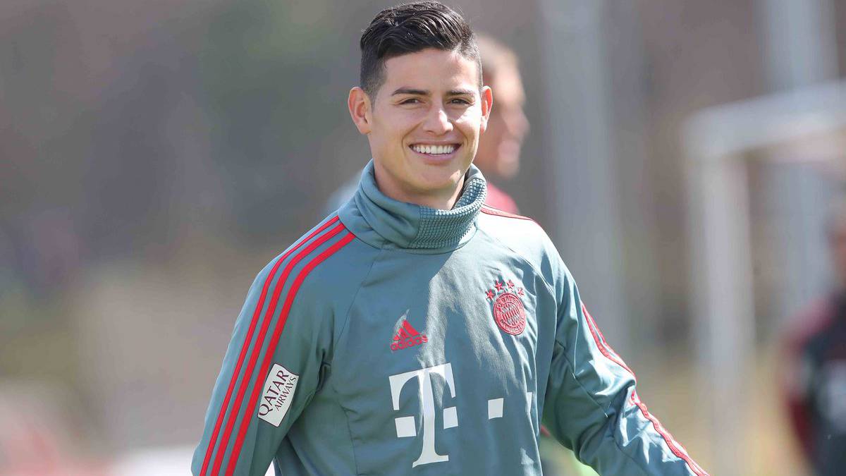 James Rodríguez regresa a entrenamientos