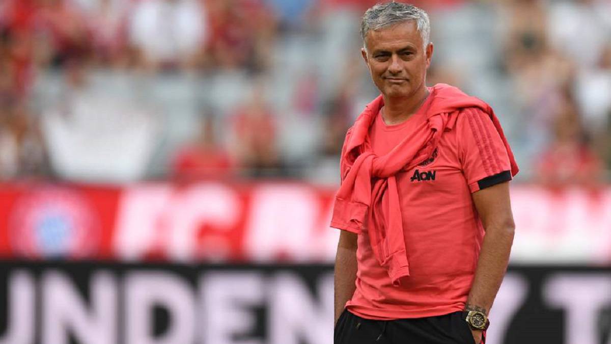 José Mourinho en su época como DT de Manchester United