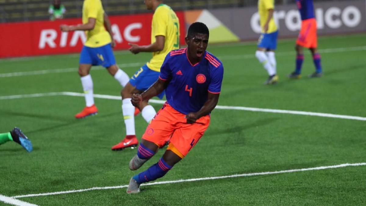 La Selección Colombia Sub 17 quedó eliminada del Sudamericano Sub 17 tras perder 3-2 ante Brasil