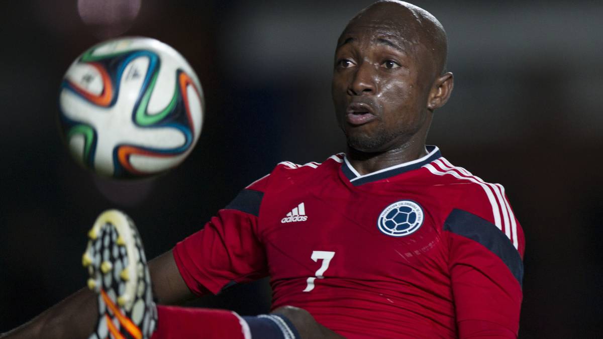 Pablo Armero con la Selección Colombia
