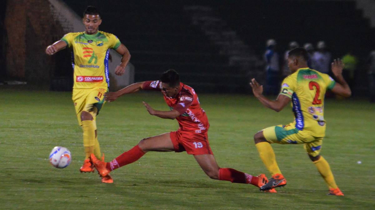Atlético Huila y Patriotas de Boyacá abren la jornada número doce de la Liga Águila I - 2019 este 29 de marzo a las 7:45 p.m. en el estadio Plazas Alcid