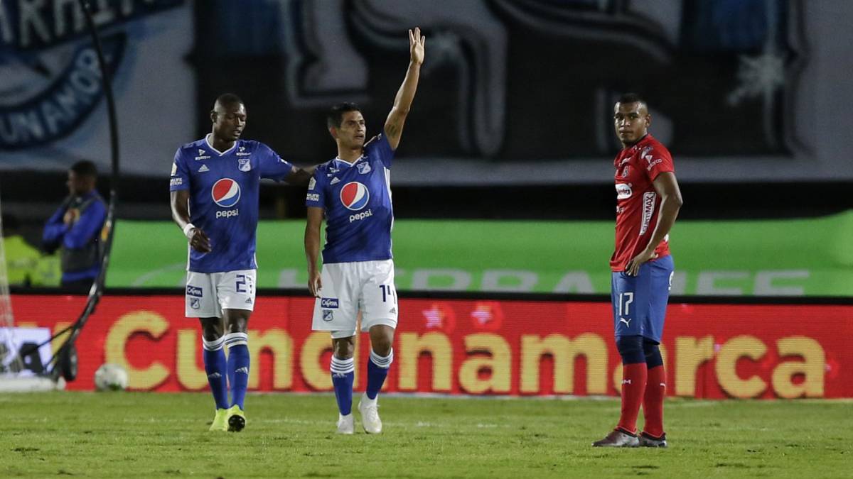 Millonarios venció 3-2 al Medellín en la fecha 12 de la Liga Águila I-2019.