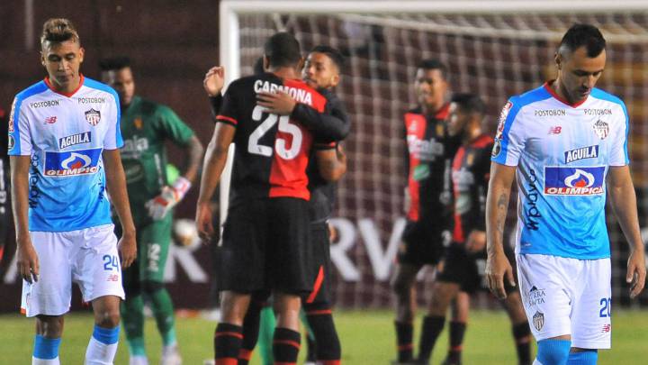 Melgar derrota por la mínima diferencia a Junior y lo deja prácticamente eliminado de la siguiente fase.
