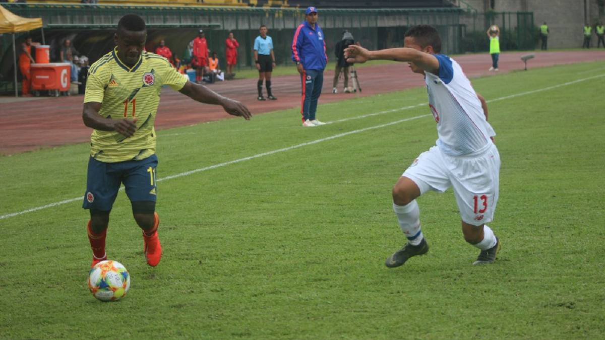 Colombia empata ante Panamá en partido amistoso ante Itagüí