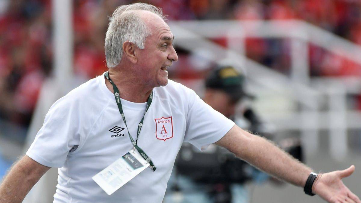 Fernando 'Pecoso' Castro habló después del partido entre Atlético Huila y América de Cali por la décimo tercera jornada de la Liga Águila I - 2019
