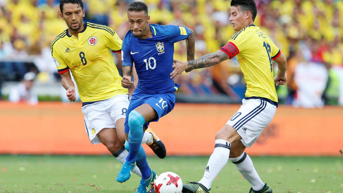 La última visita de Neymar a Colombia fue en el partido de Eliminatorias a Rusia 2018. El 5 de septiembre en Barranquilla
