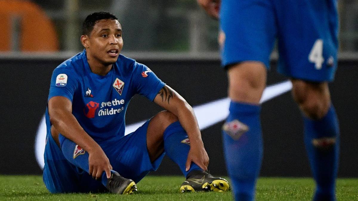 Vicenzo Montella habló muy bien de Luis Fernando Muriel a su llegada a Florencia.