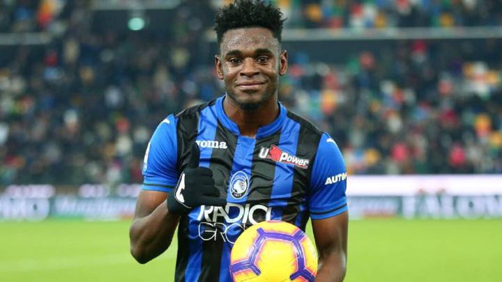 Duván Zapata, delantero del Atalanta