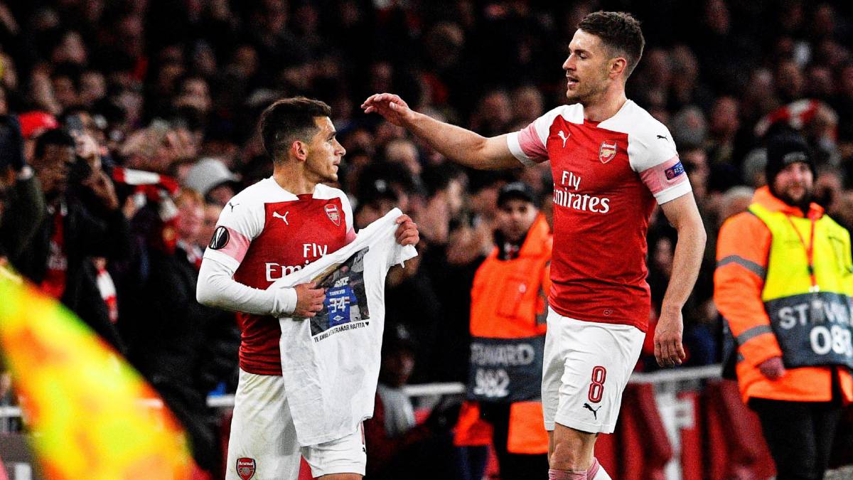 Lucas Torreira y Aaron Ramsey los autores de los goles de la victoria de Arsenal.