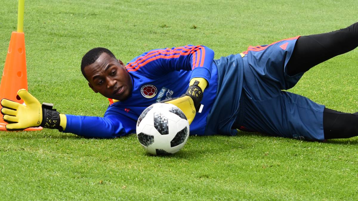 Iván Arboleda con la Selección Colombia en el previo del Mundial de Rusia