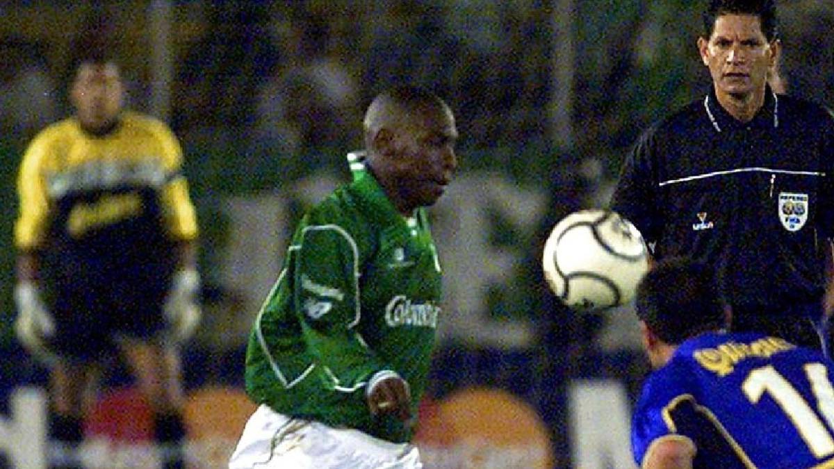 Arley Dinas en su época con el Cali
