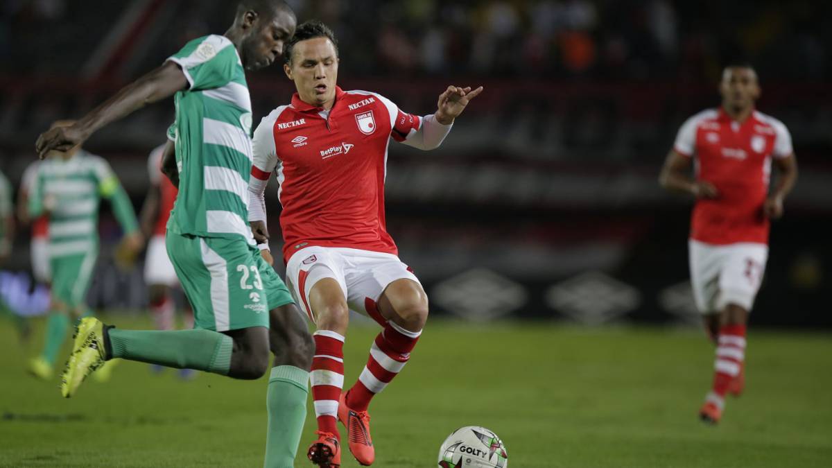 Santa Fe empata al final del encuentro ante Equidad con golazo de Juan Manuel Seijas