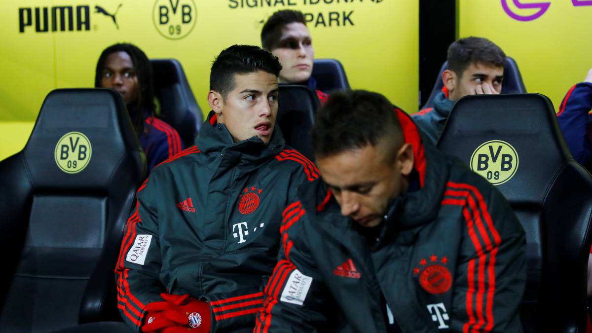 James no se quiere quedar en el Bayern Munich