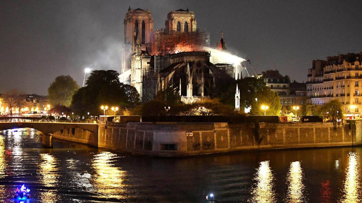 Incendio en Notre Dame