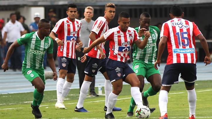 Junior y Nacional junto a DIM, Cali y América buscan clasificar a los cuadrangulares de Liga Águila