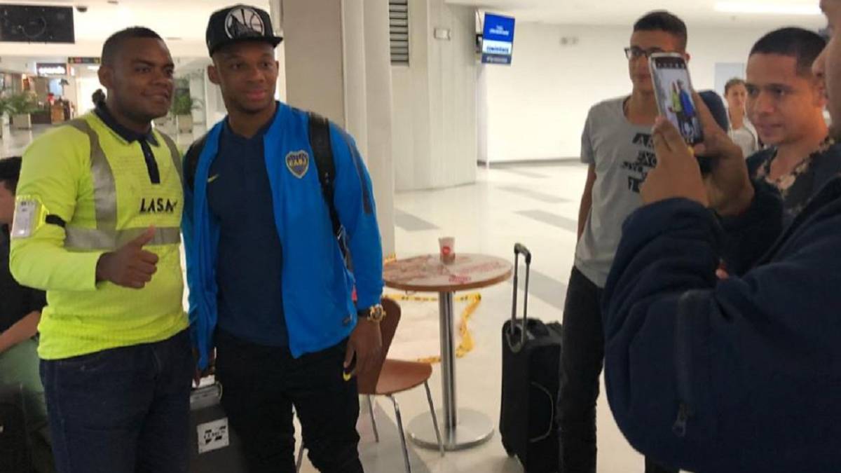 Frank Fabra, jugador de Boca Juniors