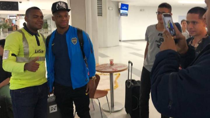 Frank Fabra, jugador de Boca Juniors