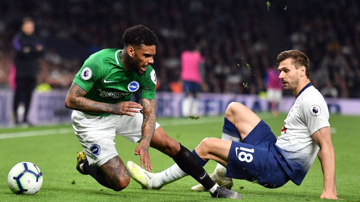 Tottenham venció al Brighton por la jornada 33 de la Premier League. El equipo de Pochettino sigue tercero en el torneo.