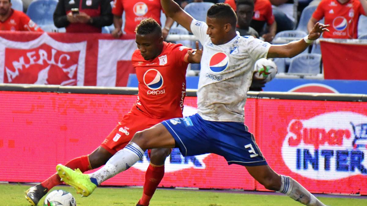 América vs Millonarios por la Liga Águila