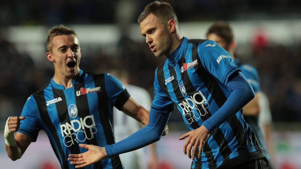 Atalanta iguala con Fiorentina en la semifinal de la Copa de Italia.