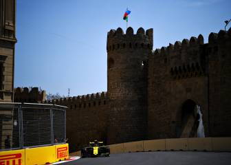 En imágenes: primer día de pruebas del GP de Azerbaiyán