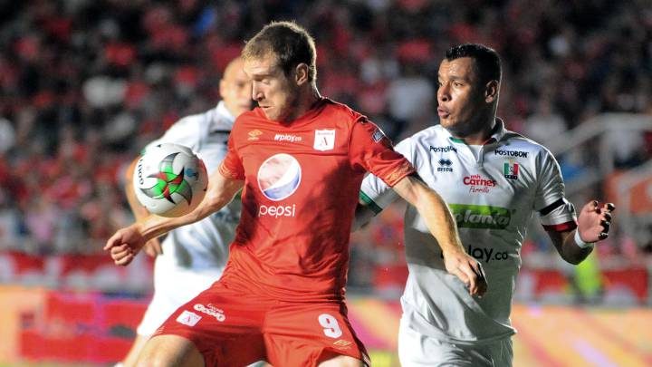 Fernando Aristeguieta jugador de América de Cali.